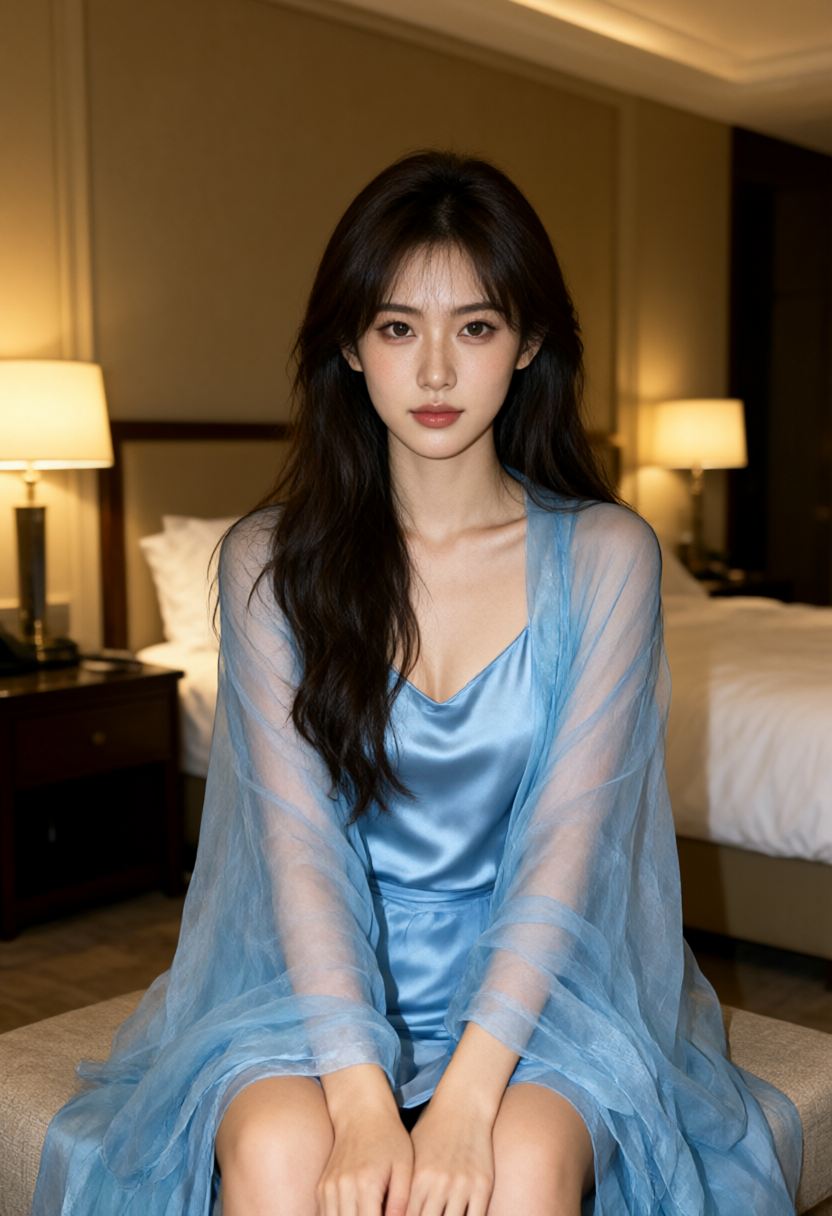 父女在直播间分享老歌
